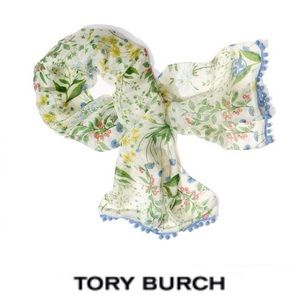 ❤️SOLD❤️ Tory Burch Watercolor Botanical Shawl